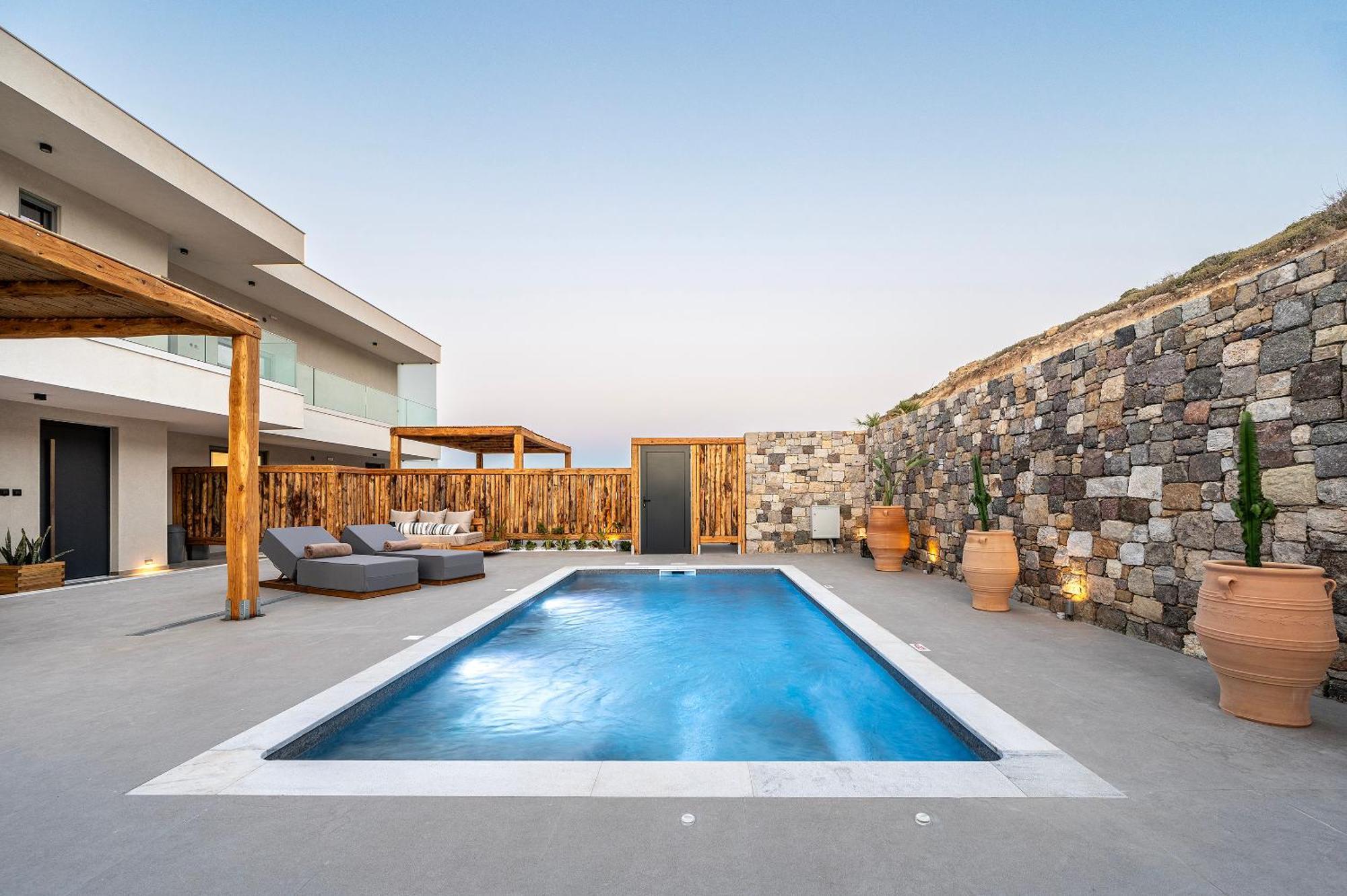Апартаменти Mousonas Luxury Living Kampos  Екстер'єр фото