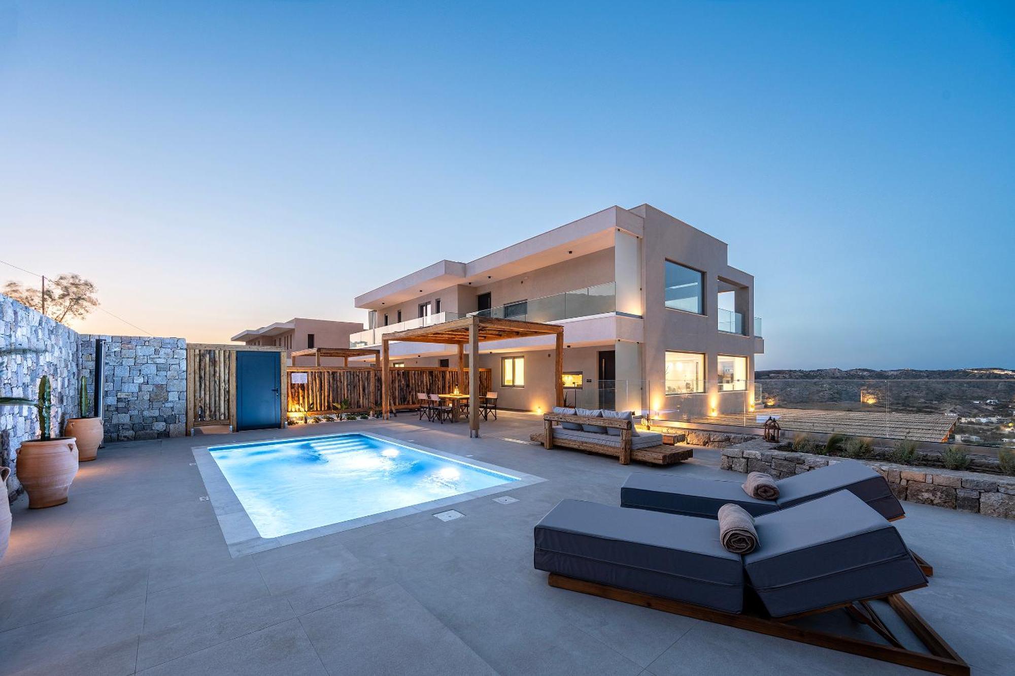 Апартаменти Mousonas Luxury Living Kampos  Екстер'єр фото