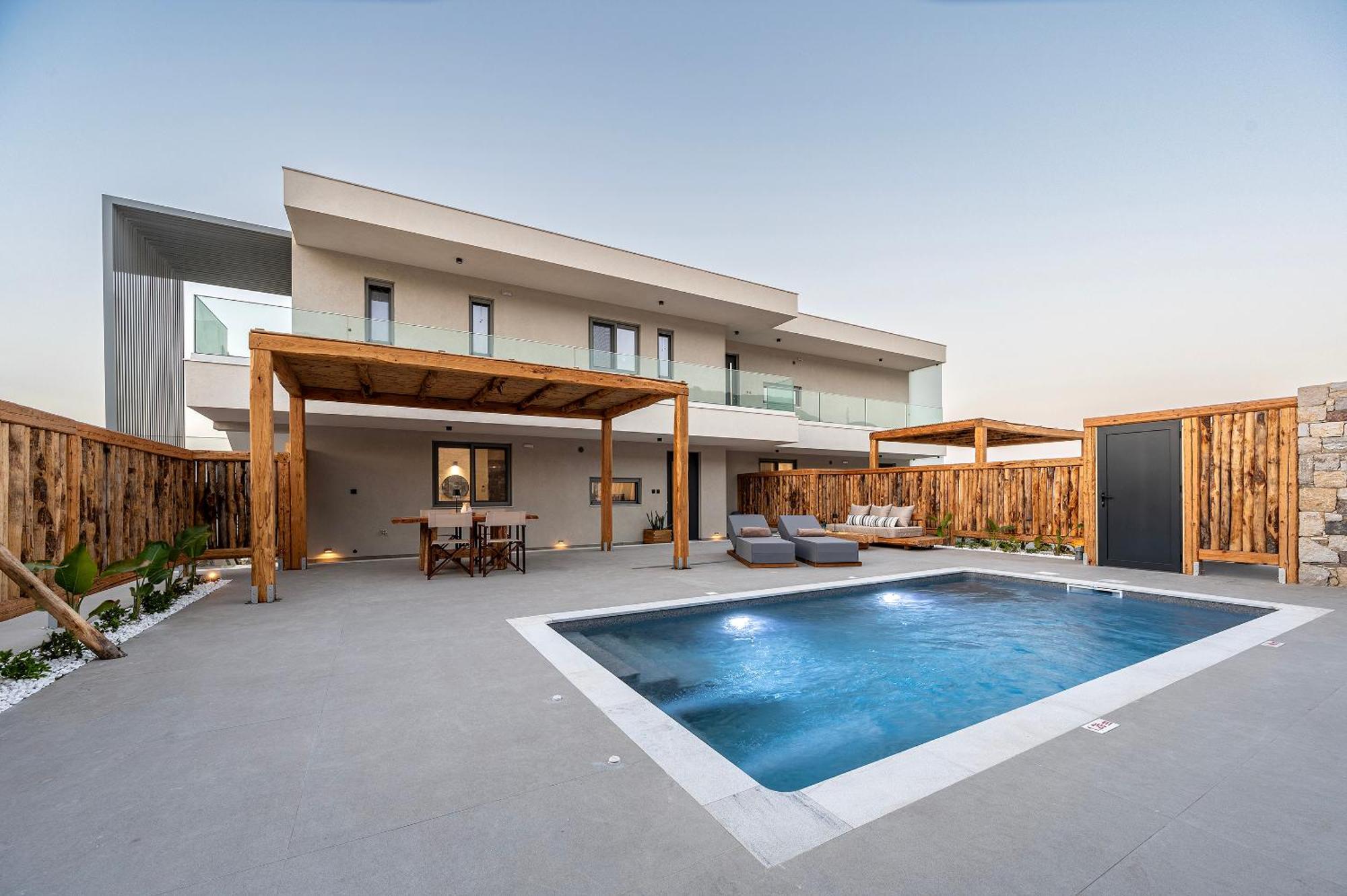 Апартаменти Mousonas Luxury Living Kampos  Екстер'єр фото